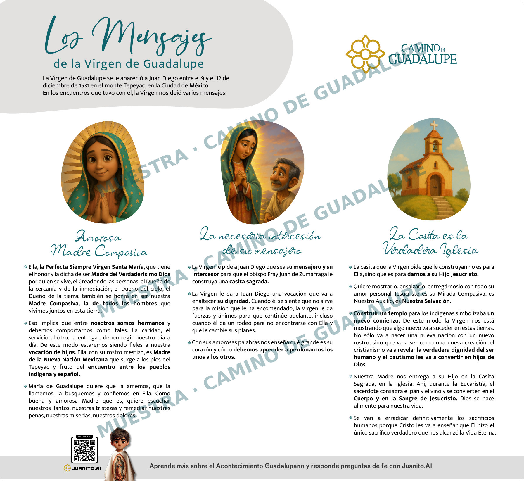 Cartel 2: Los mensajes de la Virgen de Guadalupe